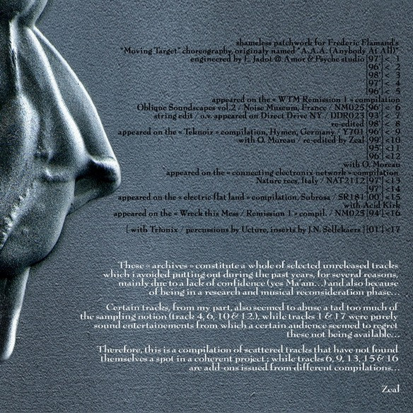 Cover Zeal* - Zeal's Arrkhives (CDr) Schallplatten Ankauf