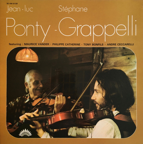 Cover Jean-Luc Ponty - Stéphane Grappelli Featuring Maurice Vander, Philippe Catherine*, Tony Bonfils, Andre Ceccarelli* - Ponty - Grappelli (LP, Album, 10 ) Schallplatten Ankauf