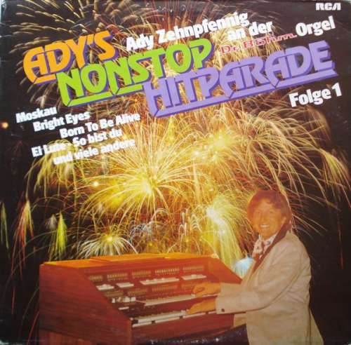 Cover Ady Zehnpfennig - Ady's Non Stop Hitparade Folge 1 (Ady Zehnpfennig An Der Dr. Böhm-Orgel) (LP, Album) Schallplatten Ankauf