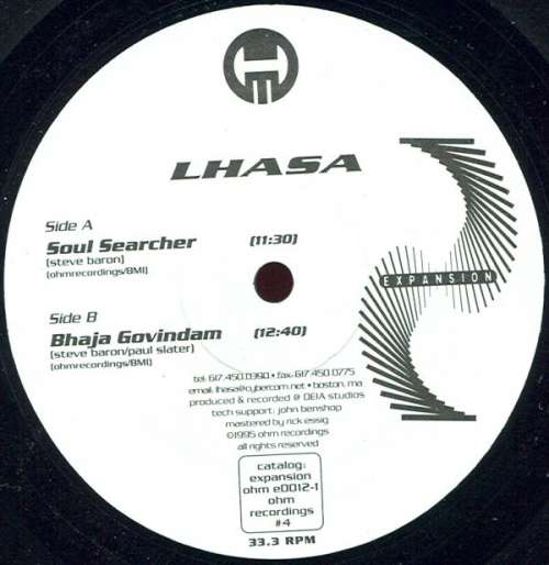 Cover Lhasa (2) - Soul Searcher / Bhaja Govindam (12) Schallplatten Ankauf