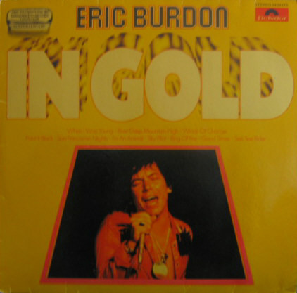 Cover Eric Burdon - In Gold (LP, Comp) Schallplatten Ankauf