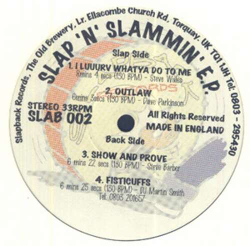 Cover Various - Slap 'N' Slammin' E.P. (12, EP) Schallplatten Ankauf