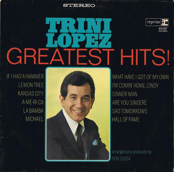 Cover Trini Lopez - Greatest Hits! (LP, Album, Comp) Schallplatten Ankauf