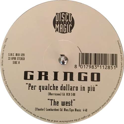 Cover Gringo (11) - Per Qualche Dollaro In Più (12) Schallplatten Ankauf