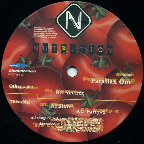 Cover Parallax One - Slaves (12) Schallplatten Ankauf