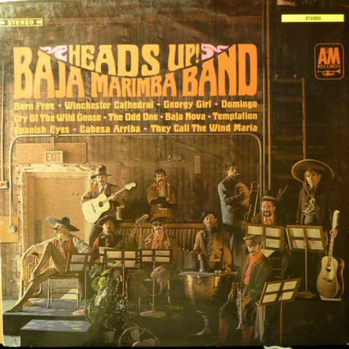 Cover Baja Marimba Band - Heads Up! (LP, Album) Schallplatten Ankauf