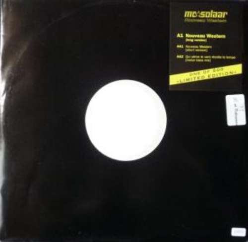 Cover MC Solaar - Nouveau Western (12, Ltd, Promo, W/Lbl) Schallplatten Ankauf