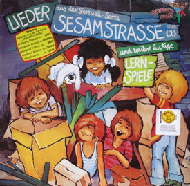 Cover Sesamstrasse - Lieder Aus Der Sesamstrasse Und Weitere Lustige Lernspiele (2) (LP) Schallplatten Ankauf