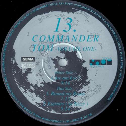 Cover Commander Tom - Volume One (12) Schallplatten Ankauf