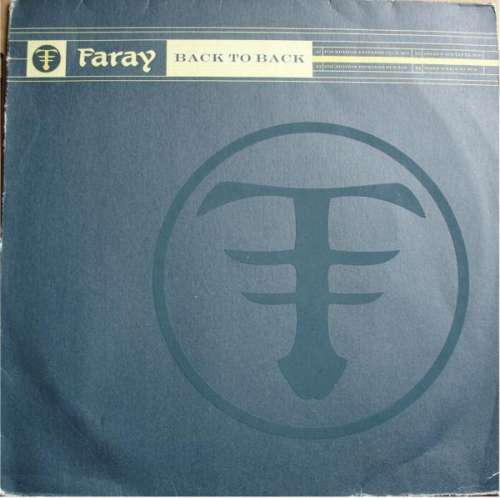 Cover Faray - Back To Back (The Mixes) (12) Schallplatten Ankauf