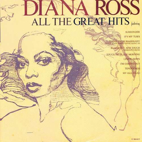 Cover Diana Ross - All The Great Hits (LP, Comp) Schallplatten Ankauf