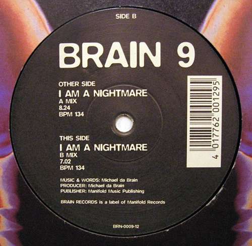 Cover Brain 9* - I Am A Nightmare (12) Schallplatten Ankauf