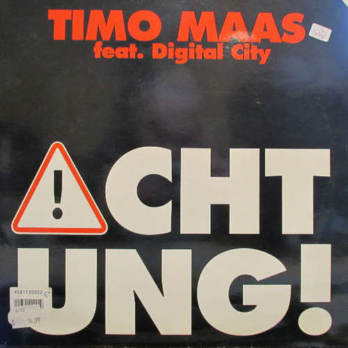 Cover Timo Maas Feat. Digital City - Achtung! (12) Schallplatten Ankauf