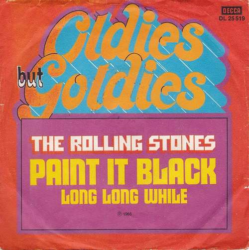Cover The Rolling Stones - Paint It Black (7, Single, RE, 1st) Schallplatten Ankauf