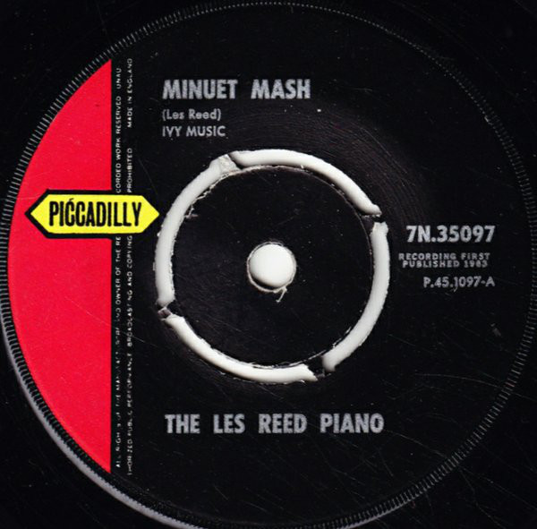 Cover The Les Reed Piano* - Minuet Mash (7) Schallplatten Ankauf