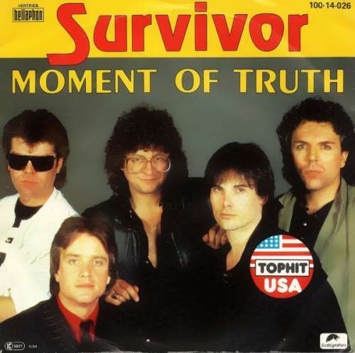 Bild Survivor - Moment Of Truth (7, Single) Schallplatten Ankauf