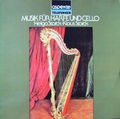 Cover Helga Storck, Klaus Storck - Musik Für Harfe Und Cello (LP, RE) Schallplatten Ankauf