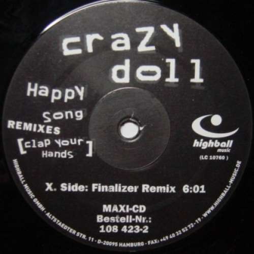 Cover Crazy Doll - Happy Song (Clap Your Hands) Remixes (12) Schallplatten Ankauf