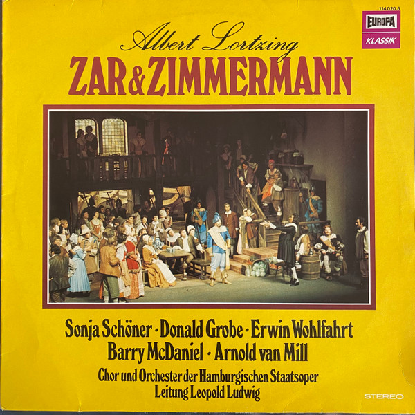 Bild Albert Lortzing - Zar & Zimmermann (LP) Schallplatten Ankauf