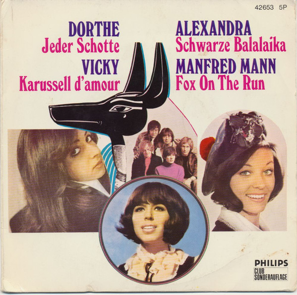 Cover Dorthe* / Alexandra (7) / Vicky* / Manfred Mann - Aktuelle Hits (7, EP, Club) Schallplatten Ankauf