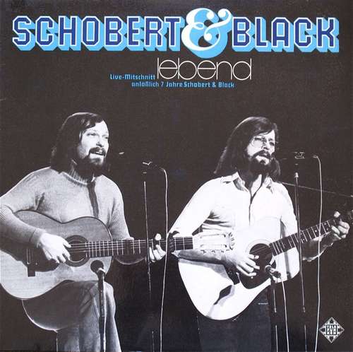 Cover Schobert & Black - Lebend (2xLP, Album) Schallplatten Ankauf