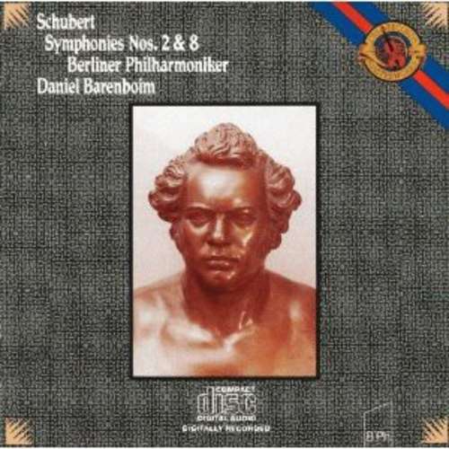 Cover Franz Schubert - Daniel Barenboim - Berliner Philharmoniker - Symphonies Nos. 2 & 8 (LP) Schallplatten Ankauf