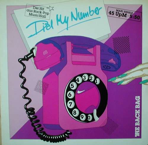 Bild The Back Bag - Dial My Number (12, Maxi) Schallplatten Ankauf