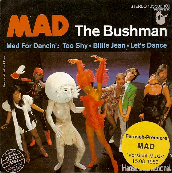 Cover Mad (23) - The Bushman (7, Single) Schallplatten Ankauf