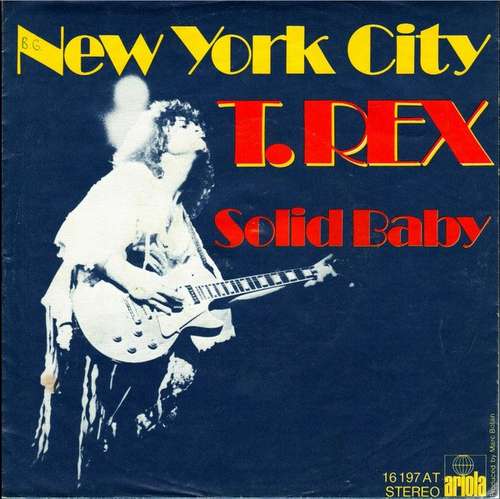 Cover T. Rex - New York City (7, Single) Schallplatten Ankauf