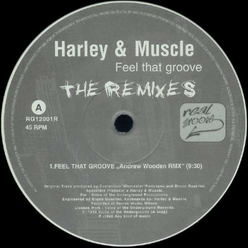 Cover Harley & Muscle - Feel That Groove (The Remixes) (12) Schallplatten Ankauf