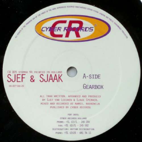 Cover Sjef & Sjaak - Gearbox / Witchcraft (12) Schallplatten Ankauf
