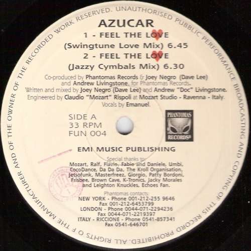 Cover Feel The Love / Da Da Da Schallplatten Ankauf