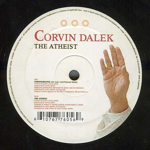 Cover Corvin Dalek - The Atheist (12) Schallplatten Ankauf