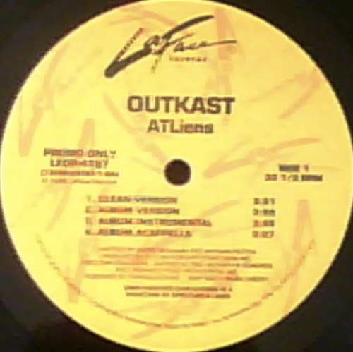 Cover OutKast - ATLiens / Wheelz Of Steel (12, Promo) Schallplatten Ankauf