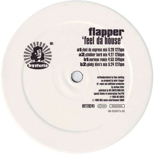 Cover Flapper - Feel Da House (12) Schallplatten Ankauf