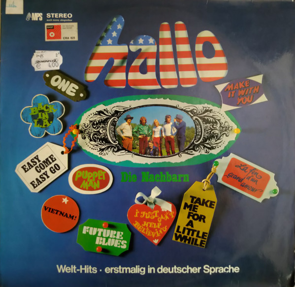 Cover Die Nachbarn - Hallo (LP) Schallplatten Ankauf