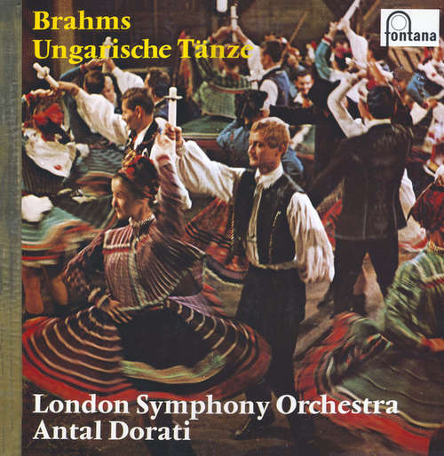 Cover Brahms* - London Symphony Orchestra*, Antal Dorati - Ungarische Tänze (LP) Schallplatten Ankauf