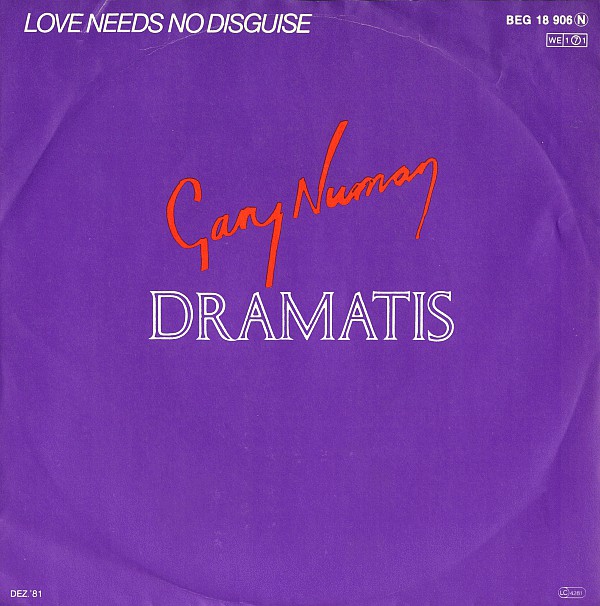 Cover Gary Numan / Dramatis - Love Needs No Disguise (7, Single) Schallplatten Ankauf