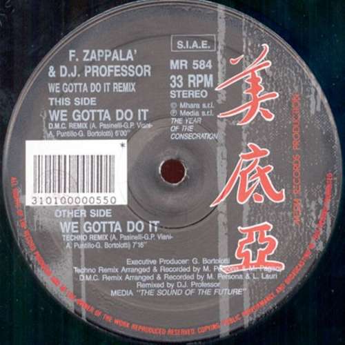 Cover We Gotta Do It (Remix) Schallplatten Ankauf