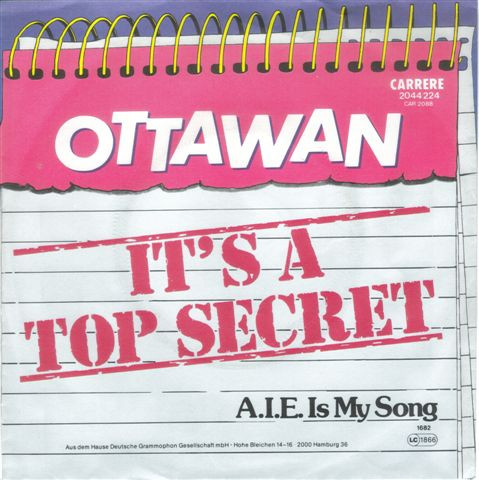 Cover Ottawan - It's A Top Secret (7) Schallplatten Ankauf