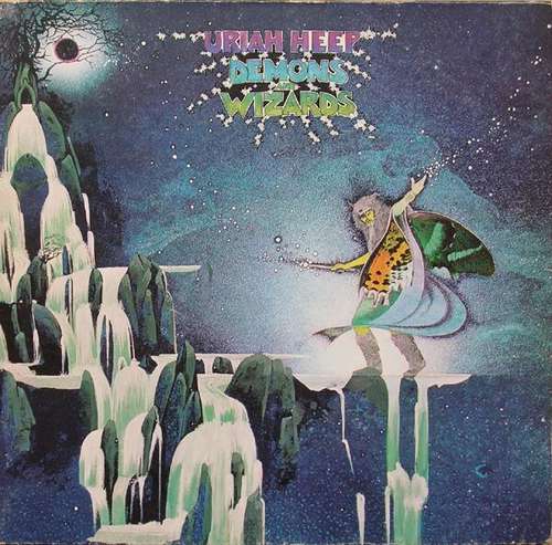 Cover Uriah Heep - Demons And Wizards (LP, Album, RE, Gat) Schallplatten Ankauf