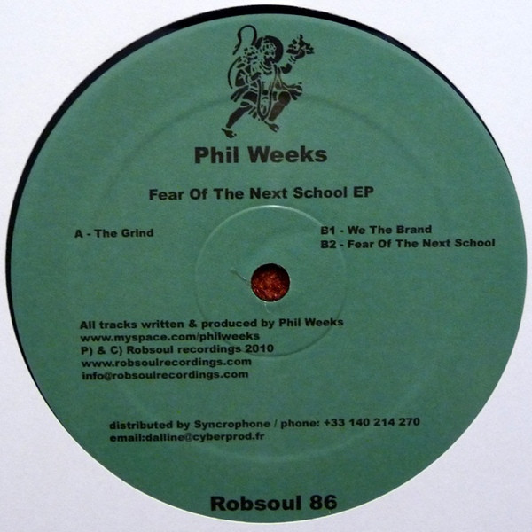 Cover Phil Weeks - Fear Of The Next School EP (12, EP) Schallplatten Ankauf