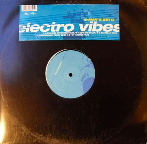 Cover S-Man & Sir G - Electro Vibes (2x12) Schallplatten Ankauf