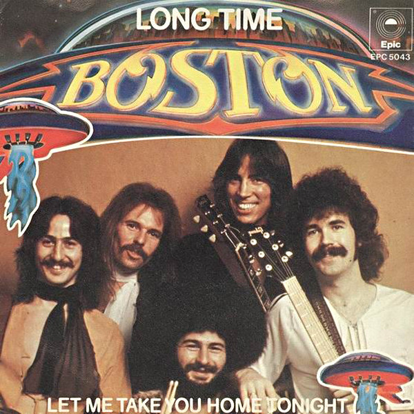 Cover Boston - Long Time (7, Single) Schallplatten Ankauf
