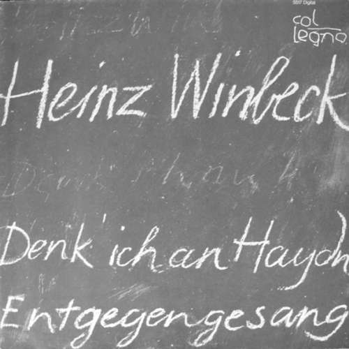 Cover Heinz Winbeck - Denk Ich An Haydn / Entgegengesang (LP, Album, Ltd) Schallplatten Ankauf
