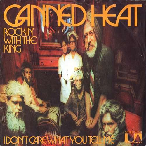 Cover Canned Heat - Rockin' With The King (7, Single) Schallplatten Ankauf