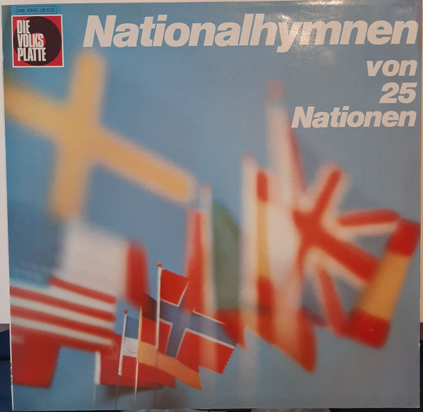Cover Das Stabsmusikkorps Der Bundeswehr Bonn* - Nationalhymnen Von 25 Nationen (LP) Schallplatten Ankauf