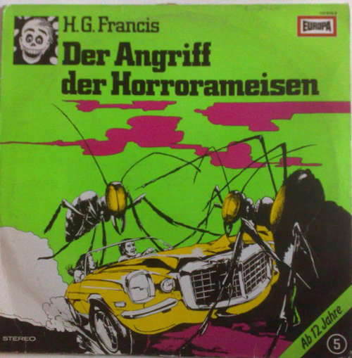Cover H.G. Francis - Gruselserie  5 - Der Angriff Der Horrorameisen (LP) Schallplatten Ankauf
