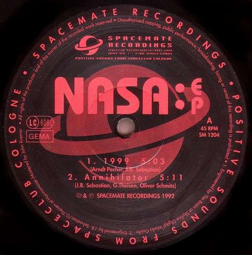 Cover NASA EP Schallplatten Ankauf