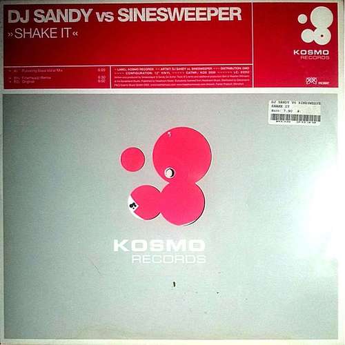 Cover DJ Sandy vs. Sinesweeper - Shake It (12) Schallplatten Ankauf